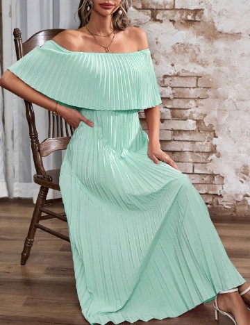 Rochie lunga SHEIN, turcoaz