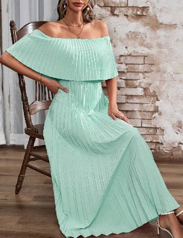 Rochie lunga SHEIN, turcoaz