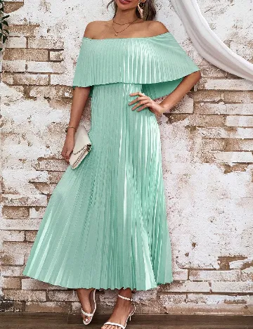 Rochie lunga SHEIN, turcoaz