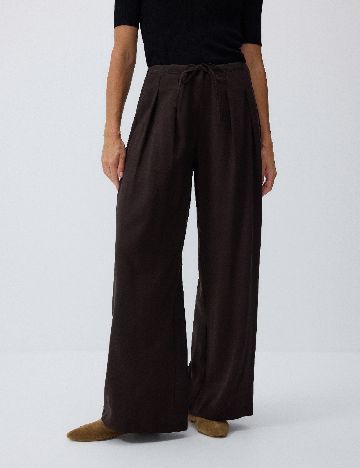 Pantaloni Reserved, maro