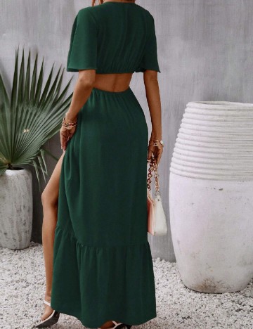 Rochie lunga SHEIN, verde
