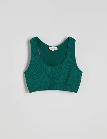Bustiera Reserved, verde