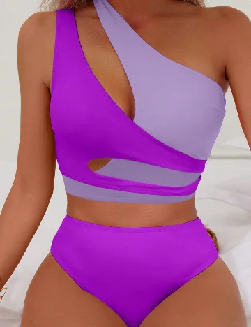 Costum de baie SHEIN, mov