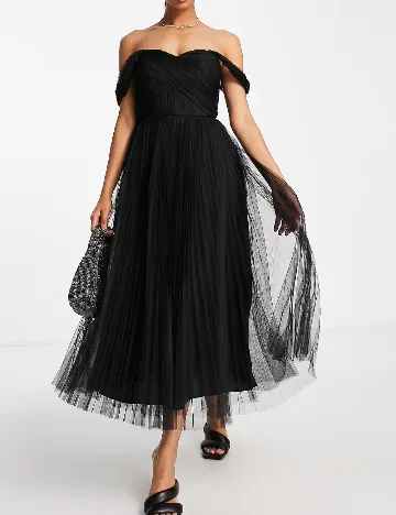 Rochie lunga ASOS, negru