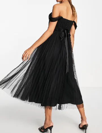 Rochie lunga ASOS, negru