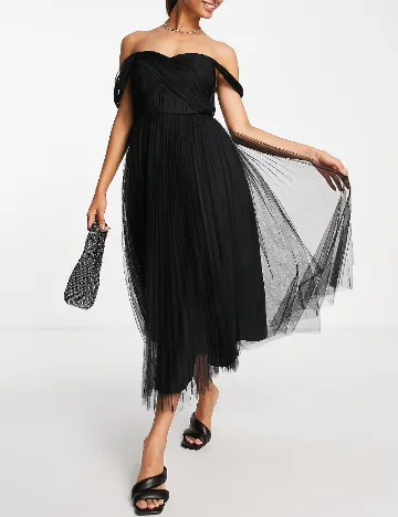 Rochie lunga ASOS, negru
