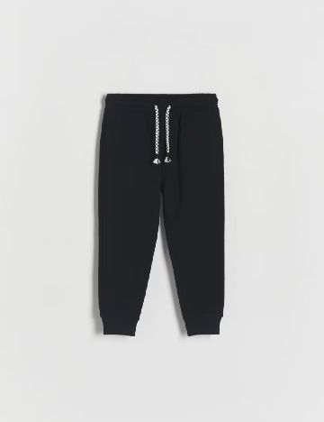 Pantaloni Reserved, negru