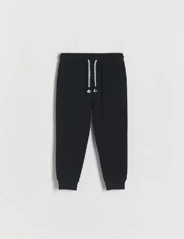Pantaloni Reserved, negru