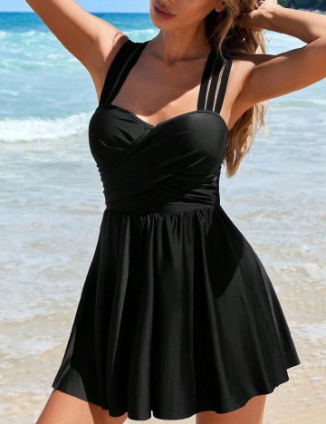 Costum de baie SHEIN, negru