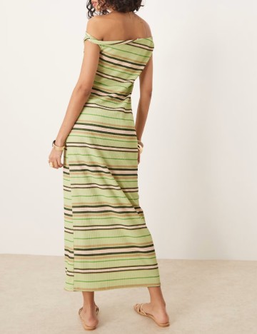 Rochie medie ASOS, verde