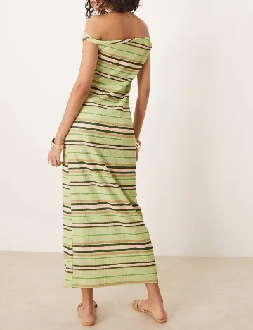 Rochie medie ASOS, verde