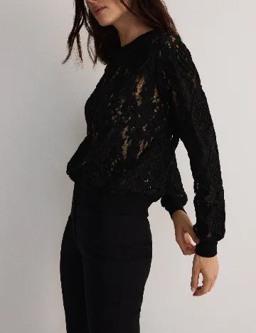 Bluza Reserved, negru