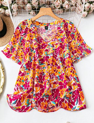 Bluza SHEIN CURVE, mix culori