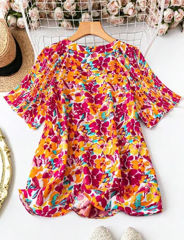 Bluza SHEIN CURVE, mix culori