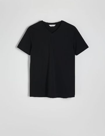 Tricou Reserved, negru