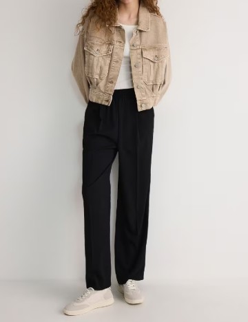 Pantaloni Reserved, negru