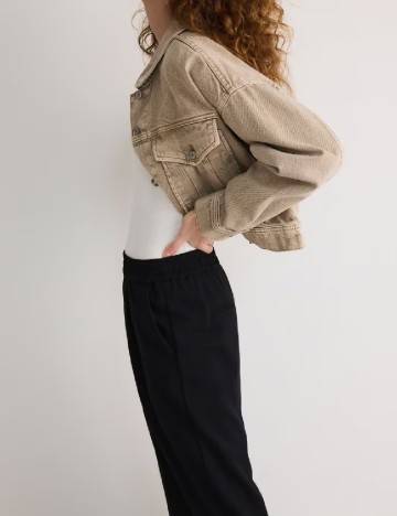 Pantaloni Reserved, negru