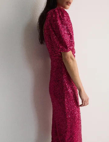 Rochie medie Reserved, roz