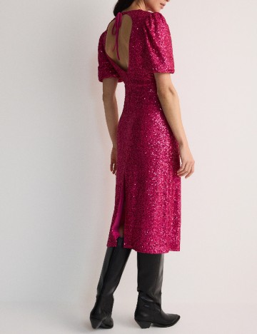 Rochie medie Reserved, roz