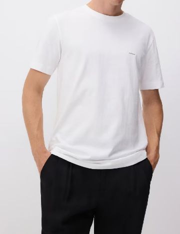 Tricou Reserved, alb
