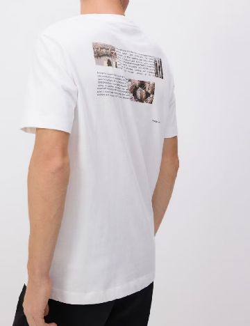 Tricou Reserved, alb