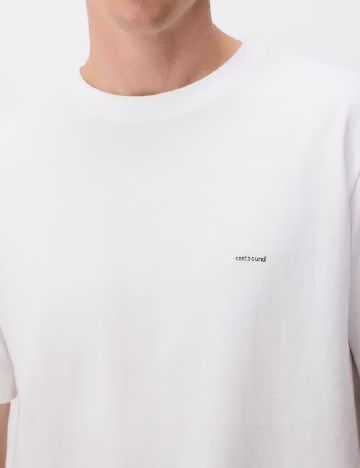 Tricou Reserved, alb