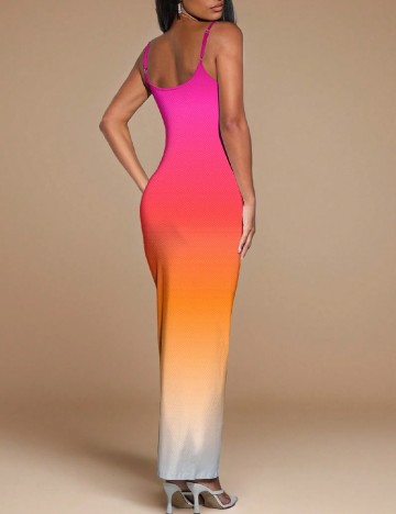Rochie lunga Emery Rose, mix culori