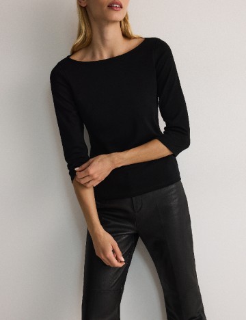 Bluza Reserved, negru