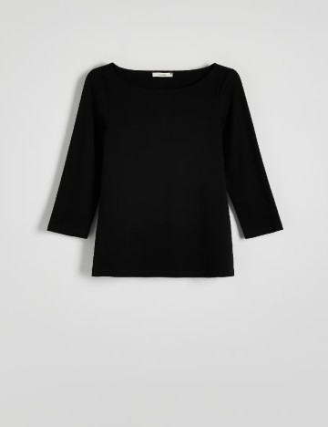 Bluza Reserved, negru