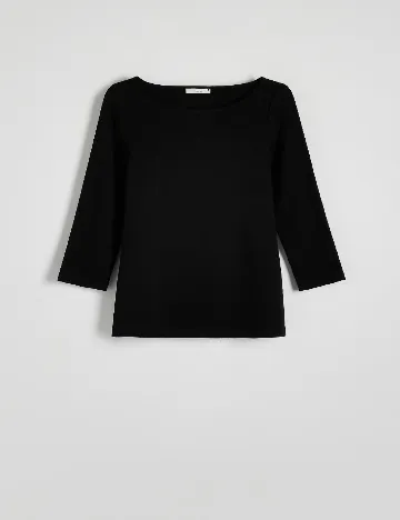 Bluza Reserved, negru