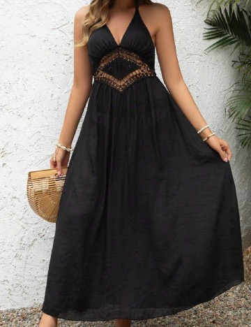 Rochie de plaja SHEIN, negru