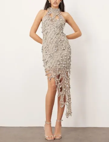 Rochie scurta Arrange, gri