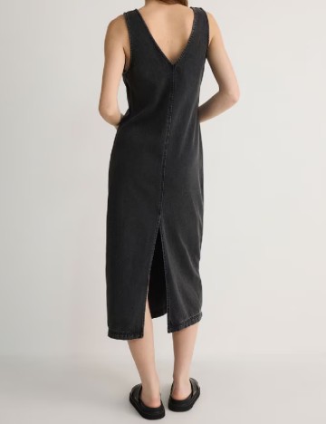 Rochie medie Reserved, gri inchis