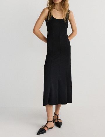Rochie medie Reserved, negru
