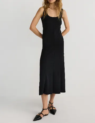 Rochie medie Reserved, negru