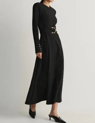 Rochie medie Reserved, negru