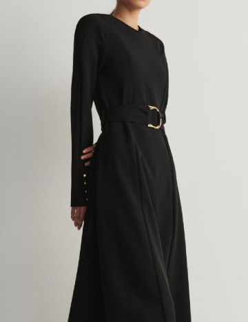 Rochie medie Reserved, negru