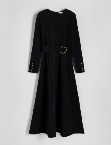 Rochie medie Reserved, negru
