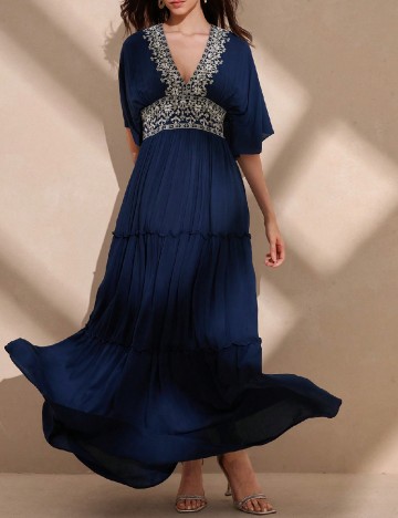 Rochie lunga SHEIN, bleumarin