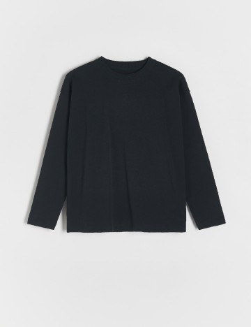 Bluza Reserved, negru