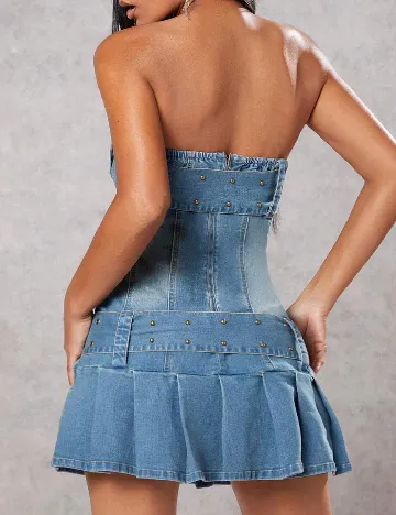 Rochie scurta SHEIN, albastru