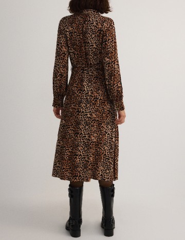 Rochie medie Reserved, animal print