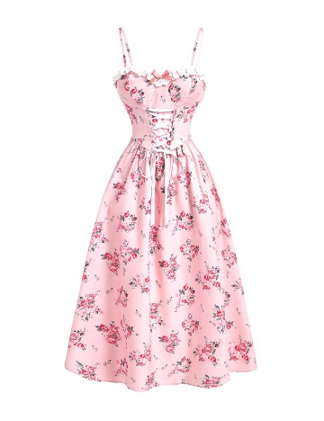 Rochie medie SHEIN, roz