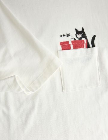 Tricou Reserved, alb