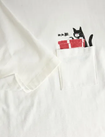 Tricou Reserved, alb