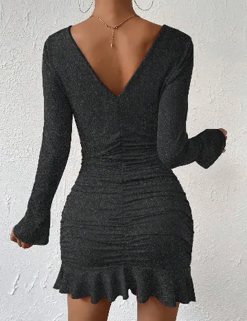 Rochie scurta SHEIN, gri