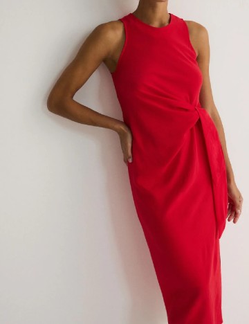 Rochie medie Reserved, rosu