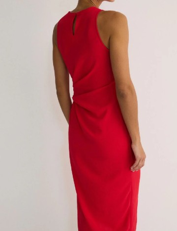 Rochie medie Reserved, rosu