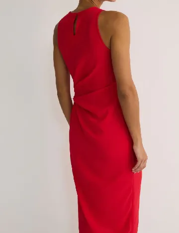 Rochie medie Reserved, rosu