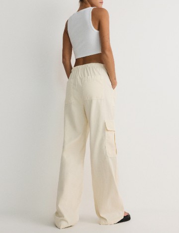 Pantaloni Reserved, ecru